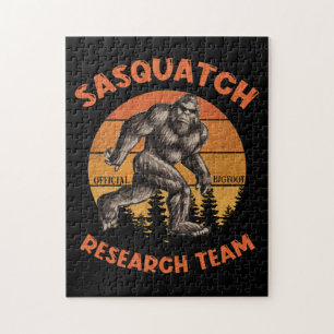 Puzzle Equipo de Investigación Bigfoot Retro Vintage Sas