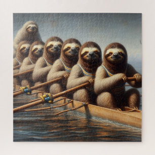 Puzzle Equipo de remo de Sloth