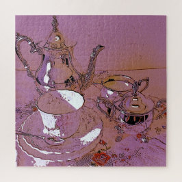 Puzzle Equipo de té de la tarde