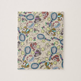 Puzzle Equipo galones del tenis