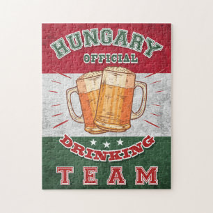 Puzzle Equipo Oficial de Consumo de Hungría. Cerveza dive