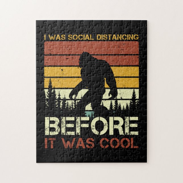 Puzzle Era Distancia Social Antes De Que Fuera Gracioso E (Vertical)