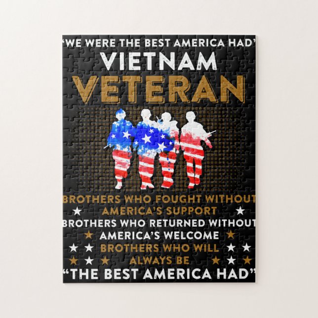 Puzzle Éramos Los Mejores Estados Unidos Tuvieron Veteran (Vertical)