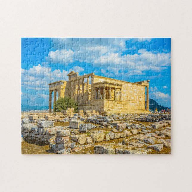 Puzzle Erecteion Acrópolis Atenas. (Horizontal)