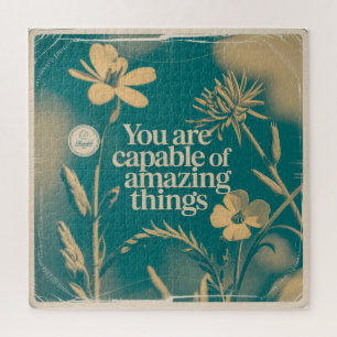 Puzzle Eres Capaz De Cosas Increíbles