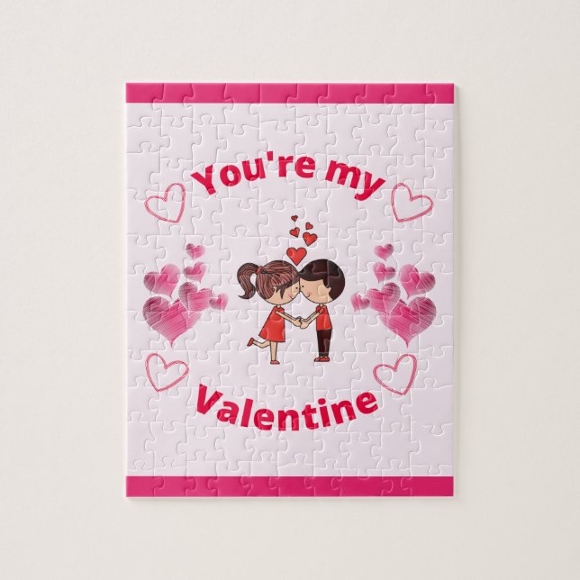 Puzzle Eres mi Valentine (Vertical)