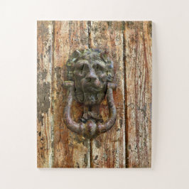 Puzzle Erice Lion Knocker | Sicily's Medieval Grit