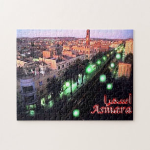 Puzzle Eritrea - Noche de Asmara -