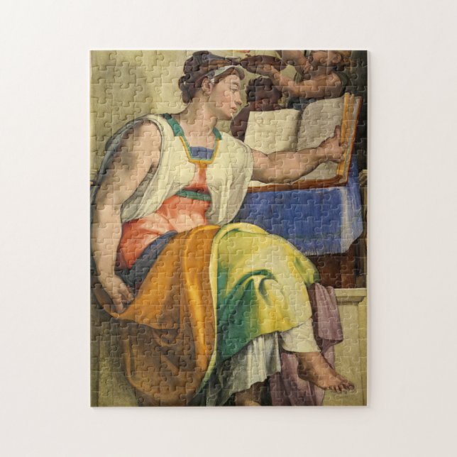 Puzzle Erythraean Sibyl por Michelangelo (Vertical)