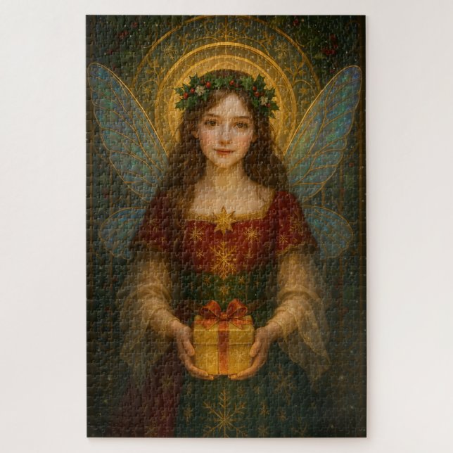 Puzzle ES001_Enchanting Fairy - Christmas Edition #1 (Vertical)