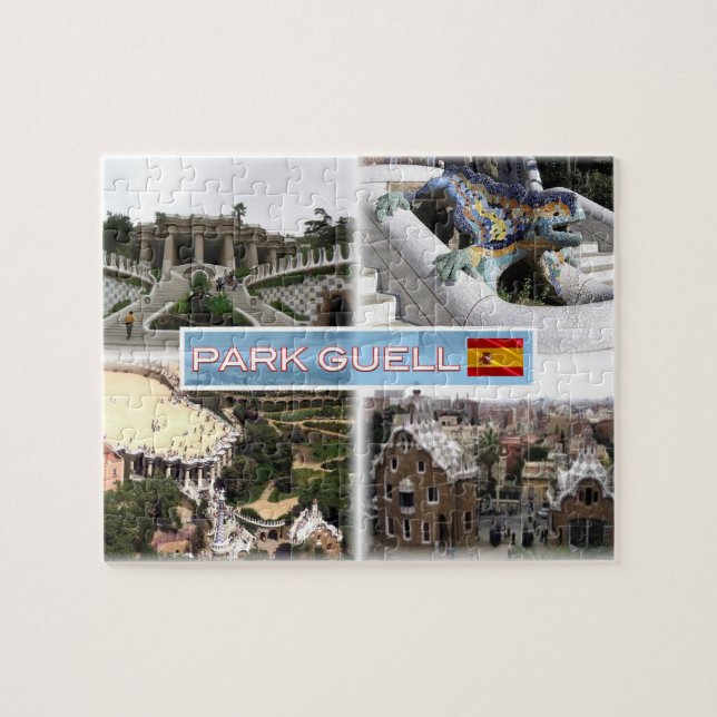 Puzzle ES - Barcelona - Park Guell (Horizontal)