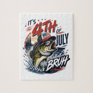 Puzzle Es Pesca Bruta de Lubina del 4 de Julio