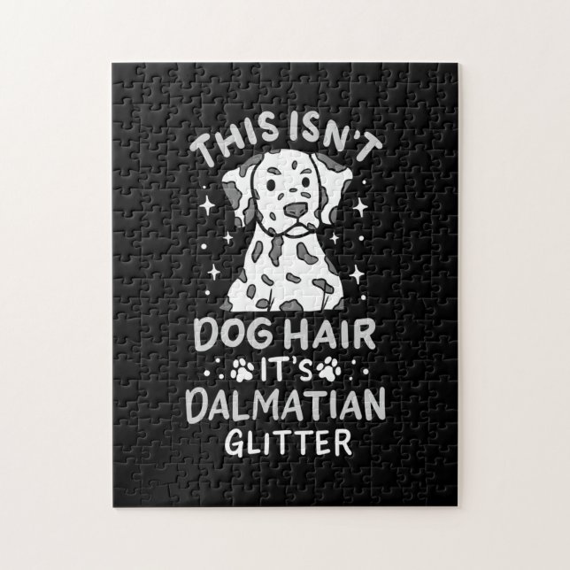 Puzzle Es Purpurina De Perro Dalmatiano (Vertical)