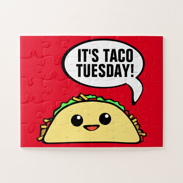 Puzzle Es Taco el martes (Horizontal)
