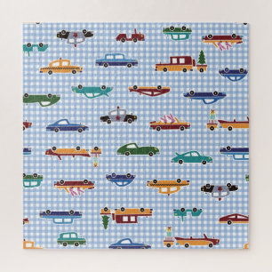Puzzle Esbozo de coche corto: sencillo y sin inconvenient