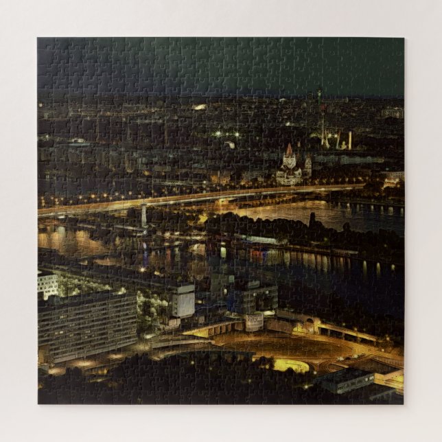 Puzzle Esbozo - Viena de noche (Vertical)