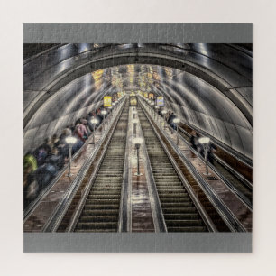 Puzzle Escalador de escaleras de metro