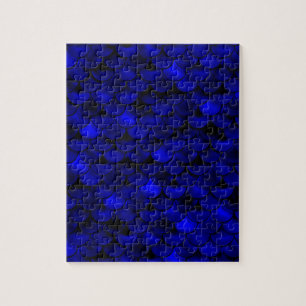Puzzle Escalas de sirena azul oscuro