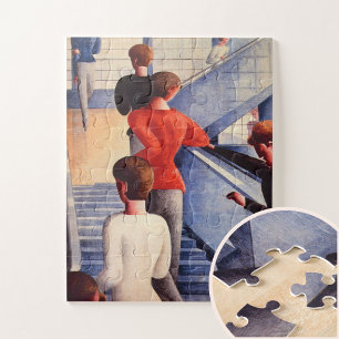 Puzzle Escalera Bauhaus de Oskar Schlemmer