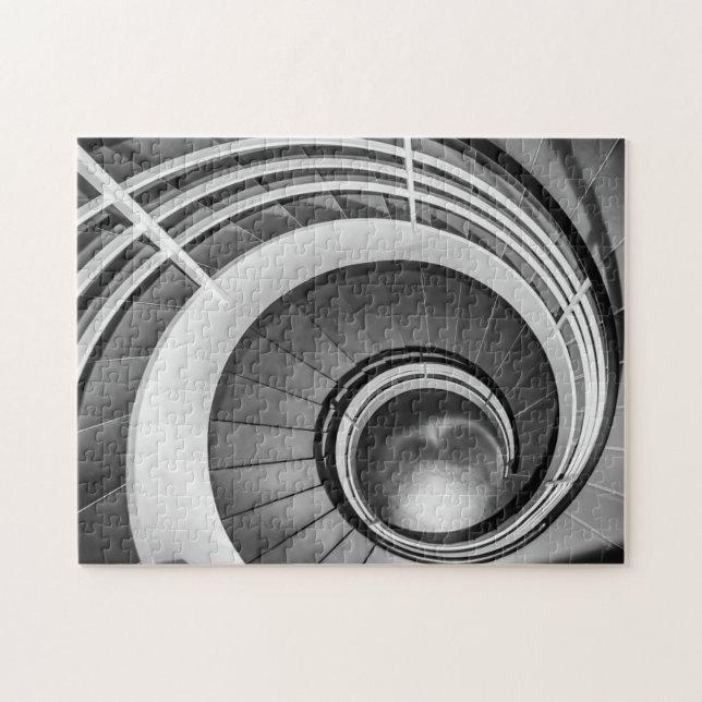 Puzzle Escalera circular BW (Horizontal)