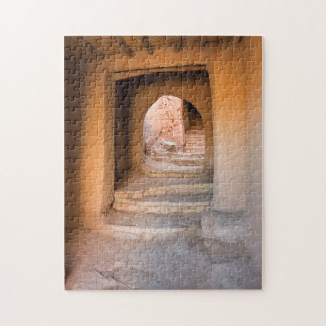 Puzzle Escalera de tierra áspera (Vertical)