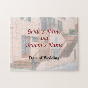 Puzzle Escalera en productos de boda de Bermudas