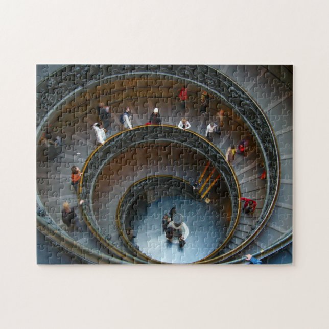 Puzzle escaleras de espiral vaticana (Horizontal)
