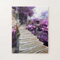 escaleras de glicinia
