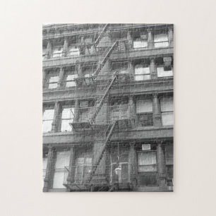 Puzzle escaleras de incendio