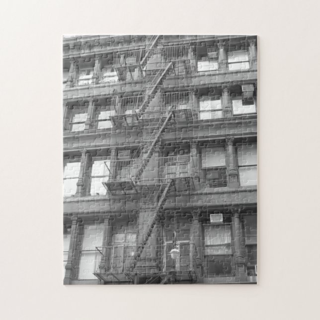 Puzzle escaleras de incendio (Vertical)