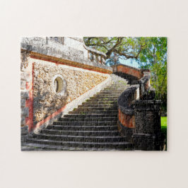 Puzzle Escaleras de Viscaya Miami Florida.