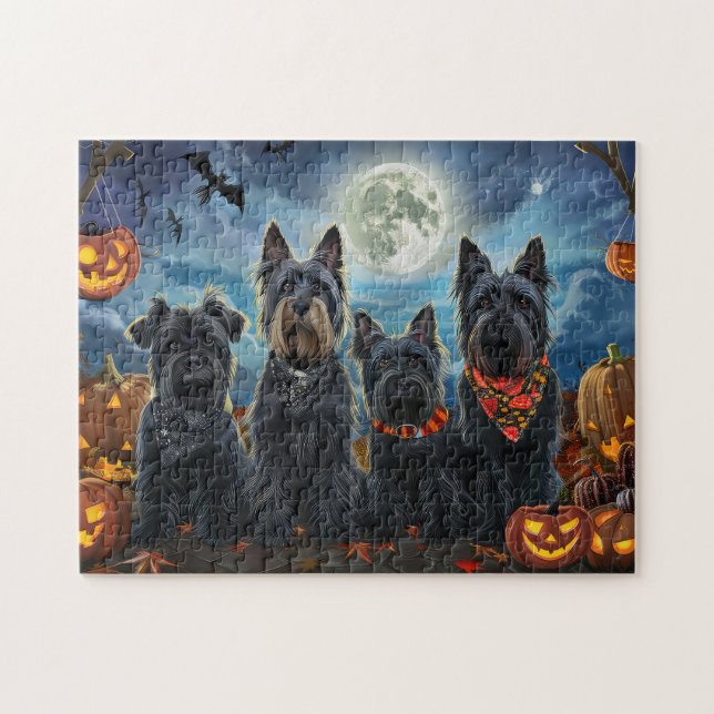 Puzzle Escándalo de Halloween del Territorio Escocés (Horizontal)