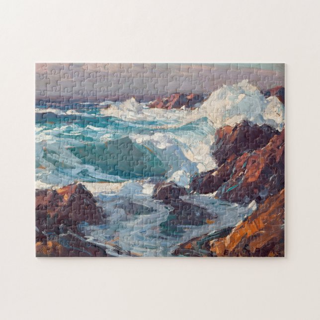 Puzzle Escape marino de California | Edgar Alwin Payne (Horizontal)
