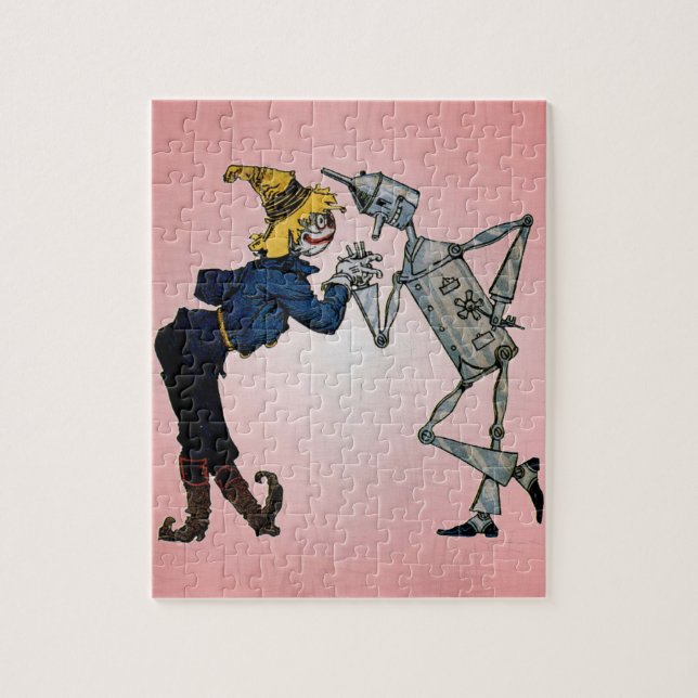 Puzzle Escarecrow y Tin Man (Vertical)