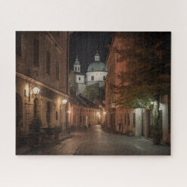 Puzzle Escena callejera de Salzburgo