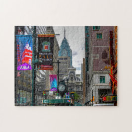 Puzzle Escena callejera Filadelfia