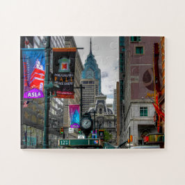 Puzzle Escena callejera Filadelfia