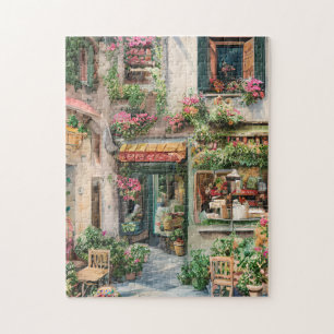 Puzzle Escena callejera italiana Ephemera serie de diseño