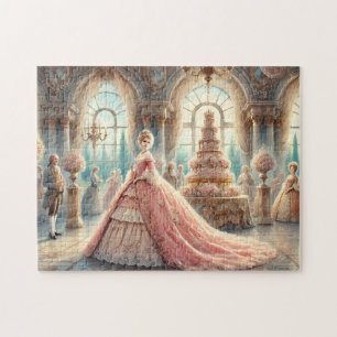Puzzle Escena de Cumpleaños de Princesa Victoriana en el