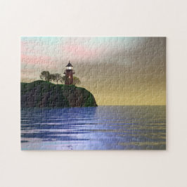 Puzzle Escena de faro 3D