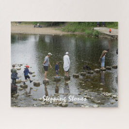 Puzzle Escena de la abadía de Bolton Stepping Stones York