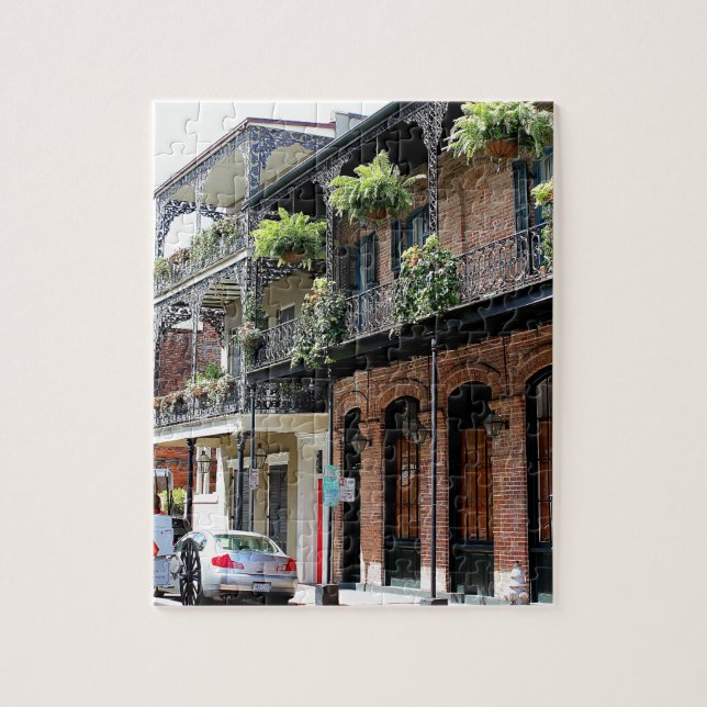 Puzzle Escena de la calle de New Orleans (Vertical)