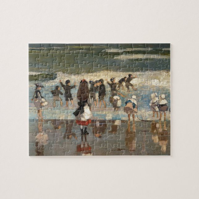 Puzzle Escena de la playa - Winslow Homer (Horizontal)