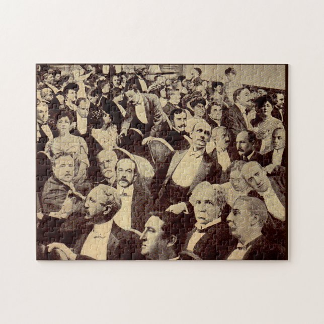 Puzzle Escena de multitudes de los años 1920 (Horizontal)