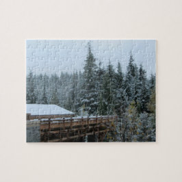 Puzzle Escena de nieve en Whistler
