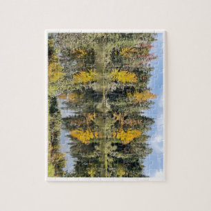 Puzzle Escena de otoño en Nueva Inglaterra