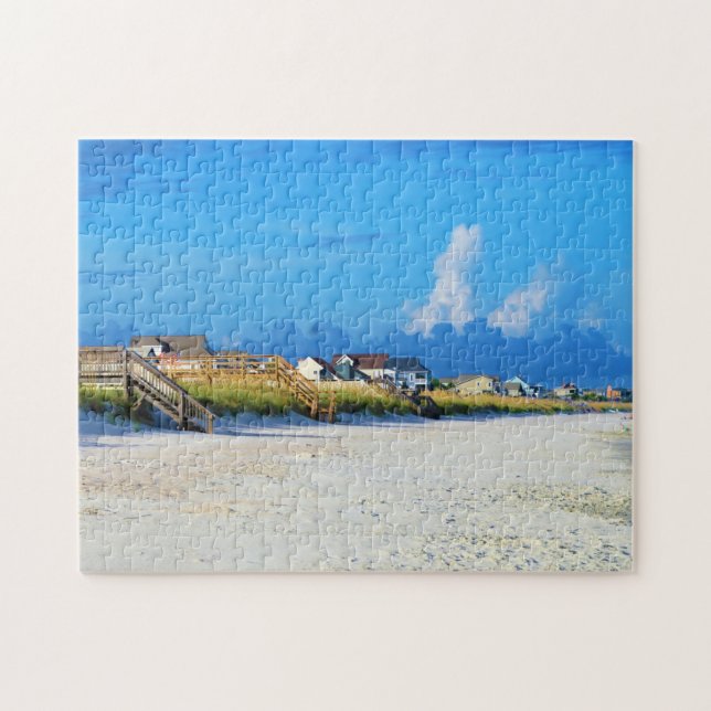 Puzzle Escena de playa Carolina del Sur. (Horizontal)