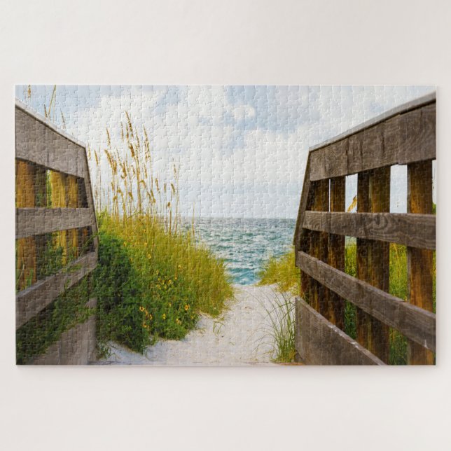 Puzzle Escena de playa de Florida (Horizontal)