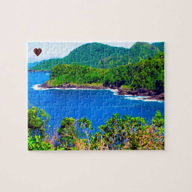 Puzzle Escena de playa de Samoa (Horizontal)
