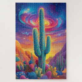 Puzzle Escena de un desierto psicodélico